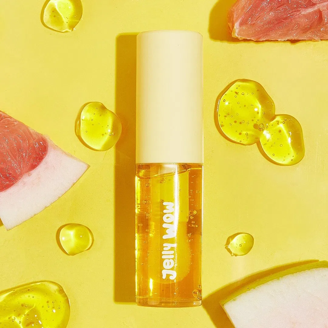 Private Label Lip Therapy Care Strawberry Fruit Extract Brightening Organic Plumping Lip Oil