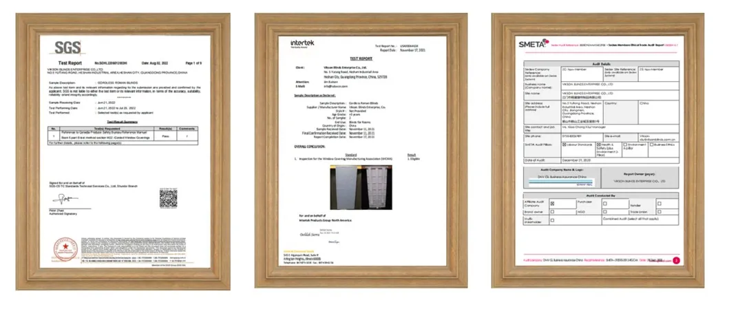 Product Certifications