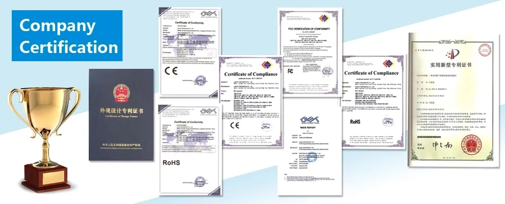 Certifications