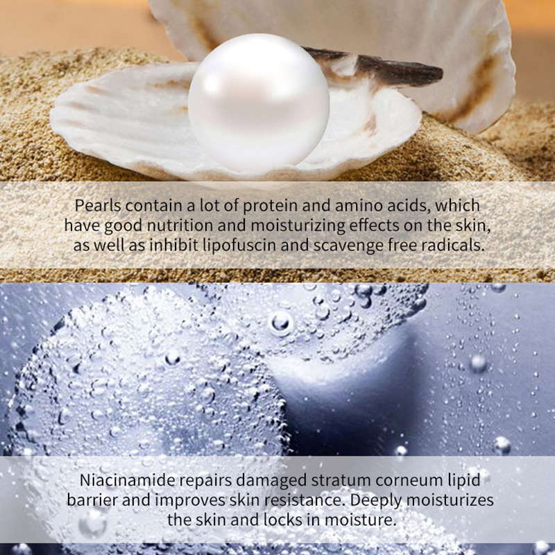 Cruelty-Free Nourishing &amp; Anti-Wrinkle and Amino Acid &amp; Pearl Vegan Organic Face Mask