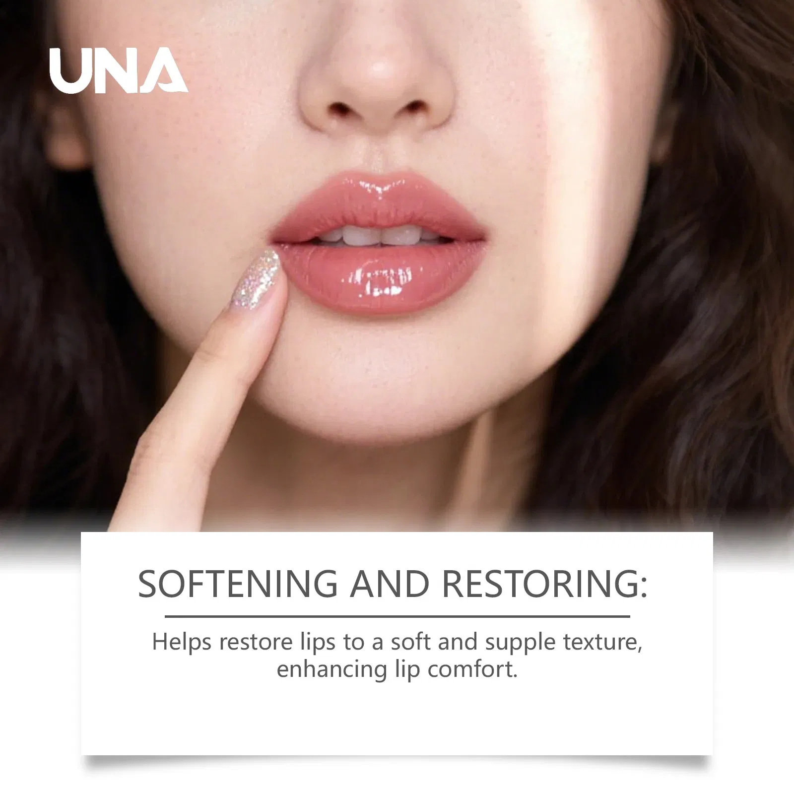 Moisturizing Lip Balm - Daily Gentle Care for Lip Skin, Radiant, Hydrating and Plumping