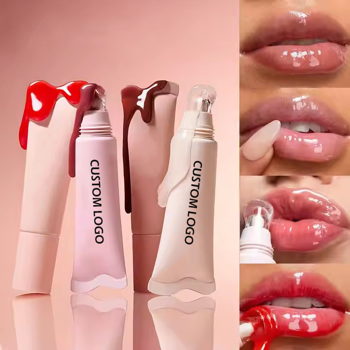 Lip Essence Jelly Water Lip Gloss Clear Light Hydrating Lip Tint Moist Lip Care Cosmetics