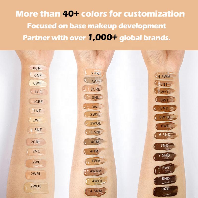 SUBEYQ Sun Protection Tinted Foundation Moisturizer Sunscreen Cream Face Mineral SPF 50 Waterproof Hydrating Whitening