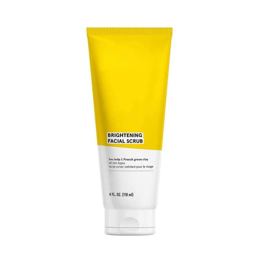 Acurre Organics Brightening Facial Scrub Nourishing Exfoliating Softening Refreshing Cleansing All Skin Types 118ml