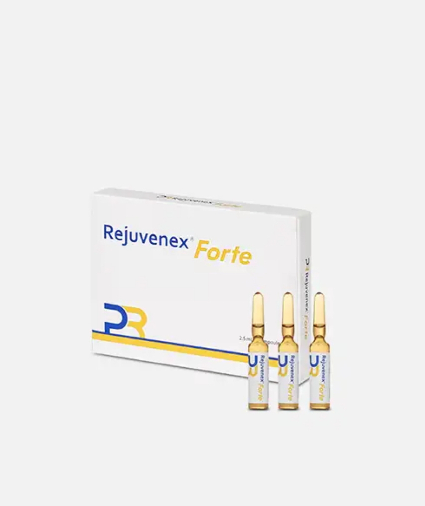 Rejuvenex Forte Pdrn 2.5ml*5vials Tissue Repair Cell Regeneration Reviving Youthful Firm Hydration