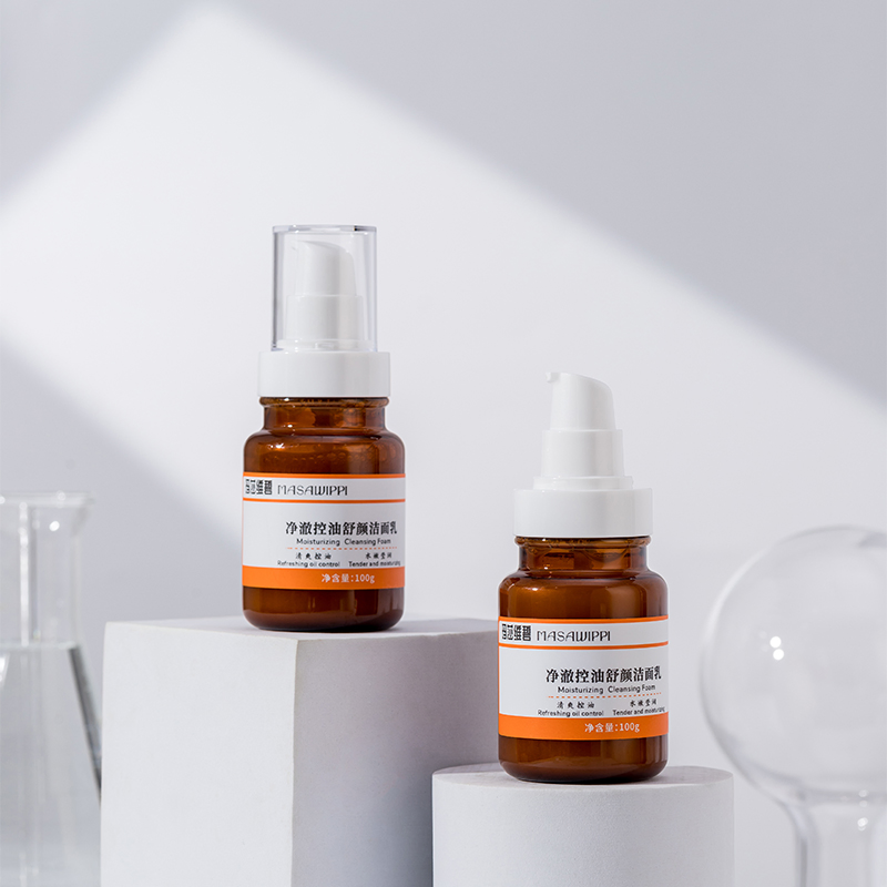 Private Label Acne Face with Foaming Organic Salicylic Acid Whitening Clean Clear Charcoal Acid Face Wash