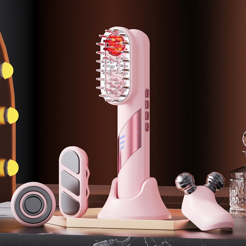 4-in-1 Beauty Devicehead Massager Introducedfacial Beauty Firming Deviceneck Lifting and Tightening