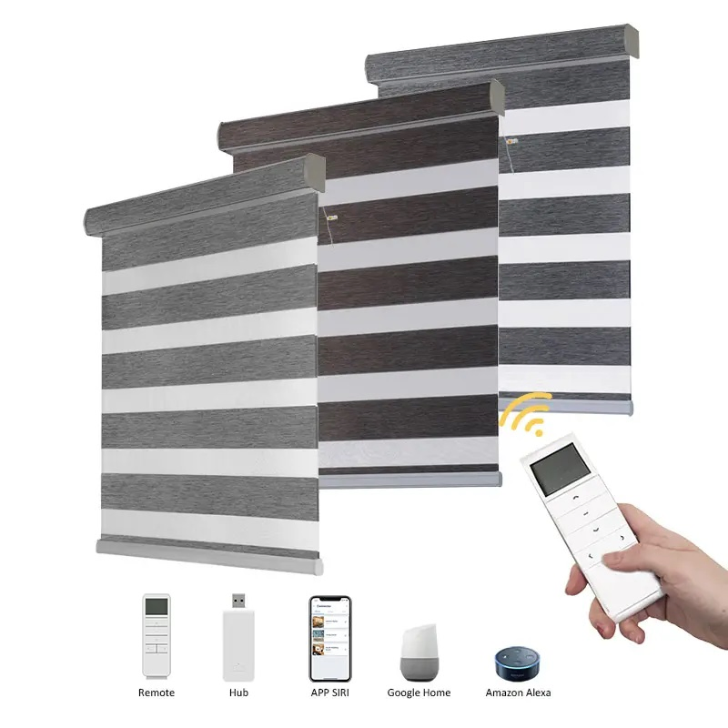 Casual Light Filtering Dual Shades/Day and Night Blind/ Zebra Blind/Dual Blind