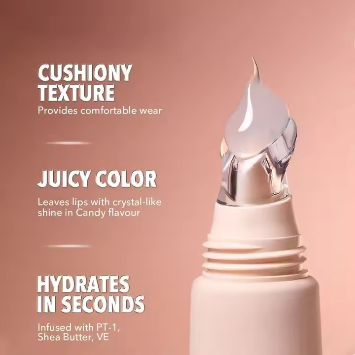 Lip Essence Jelly Water Lip Gloss Clear Light Hydrating Lip Tint Moist Lip Care Cosmetics