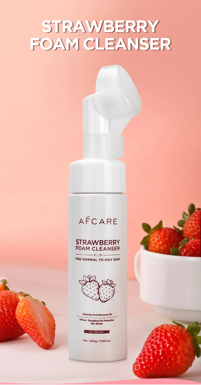 Strawberry Facial Mousse Cleanser 8