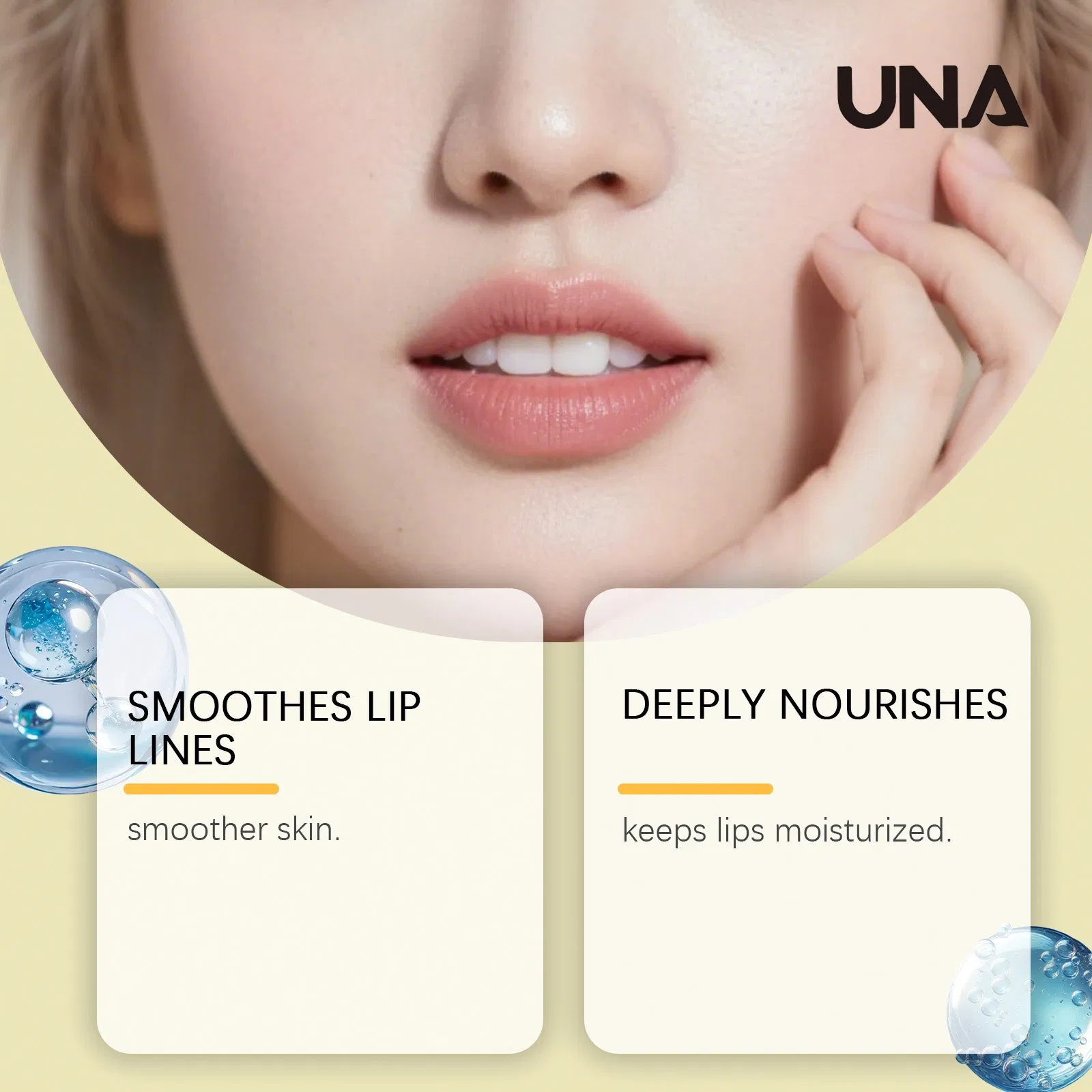 Lip Care Patch - Daily Nourishment, Moisturizes Lip Area, Reduces Lip Lines, Lip Care Patch