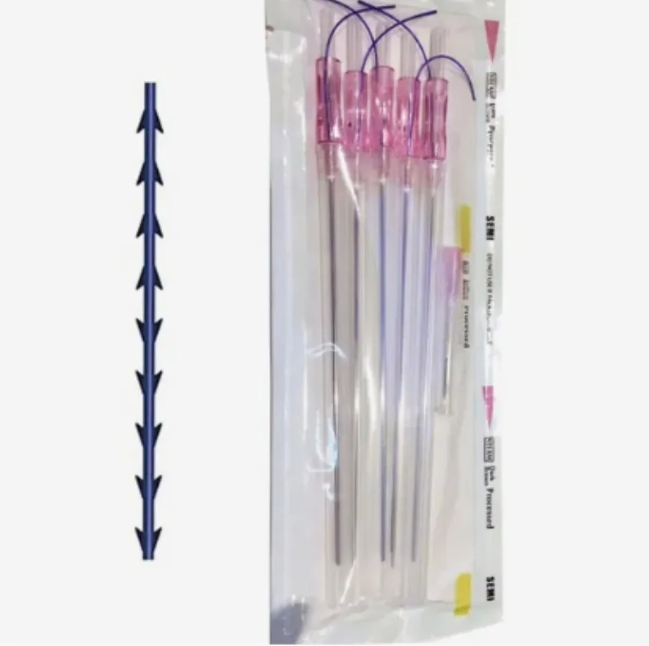 High-Quality Hskinlift Pdo Fishbone to Tighten and Tighten Skin, Absorbable Facial Skin Lifting Double