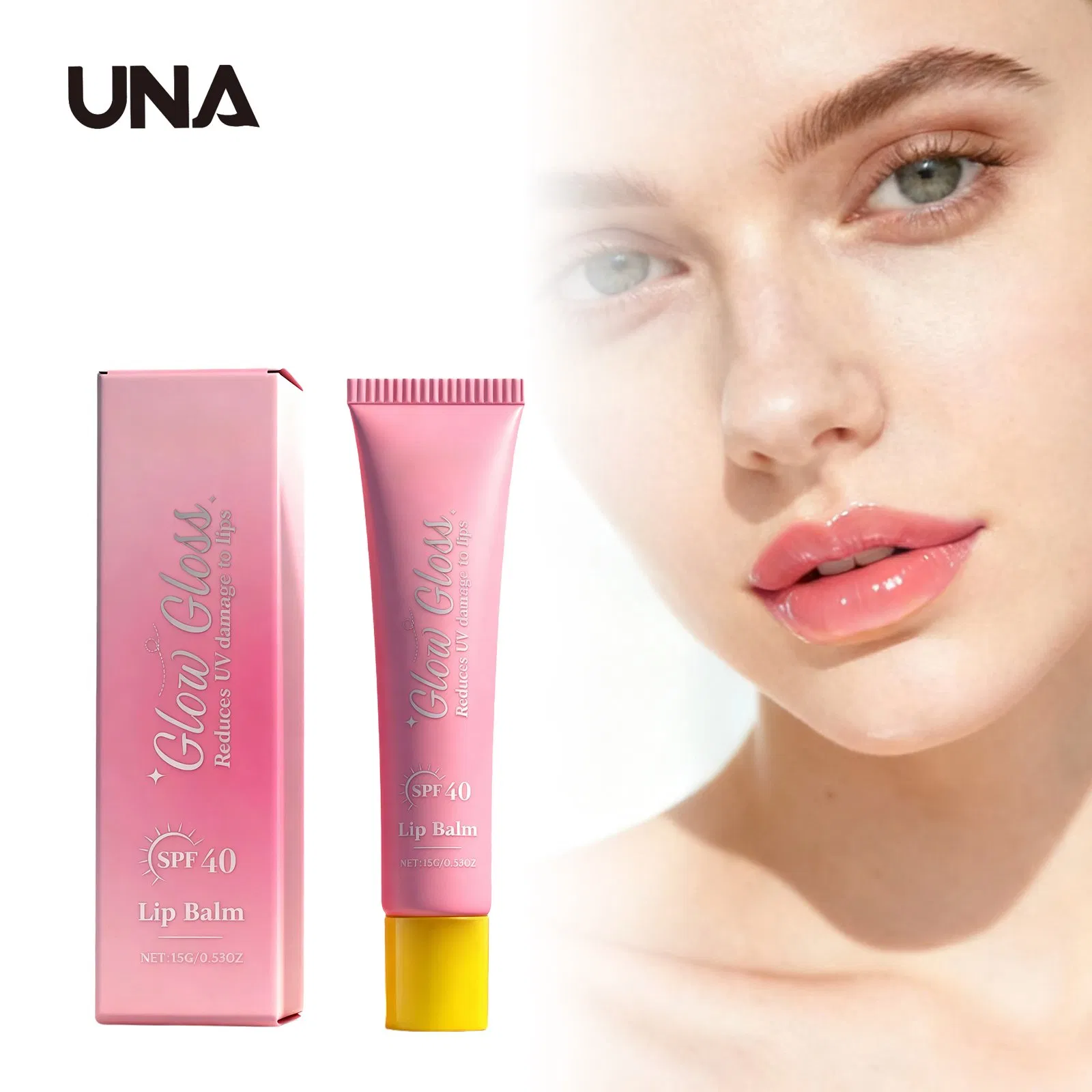 Crystal Clear Protective Lip Gel - Daily Gentle Moisturizing, Hydrating and Radiant, Cares for Lip Skin