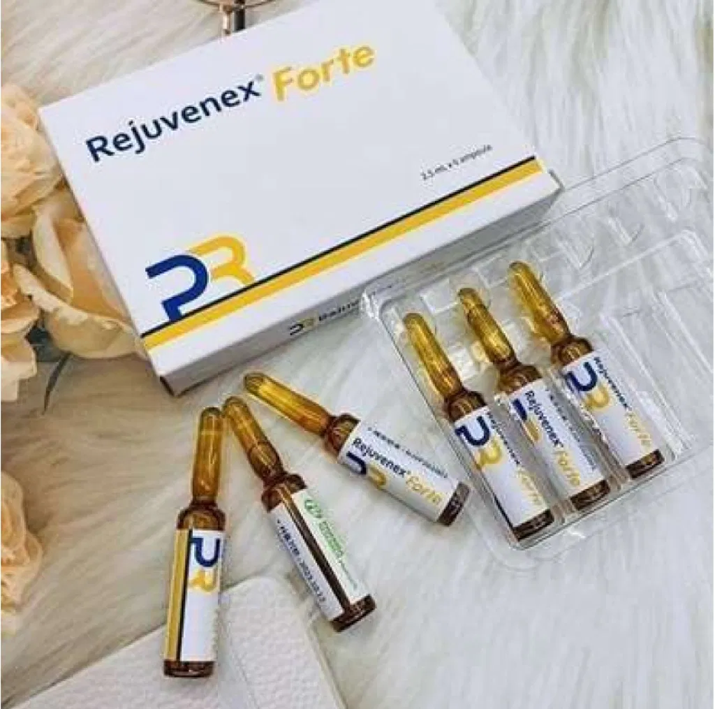 Rejuvenex Forte Pdrn 2.5ml*5vials Tissue Repair Cell Regeneration Reviving Youthful Firm Hydration