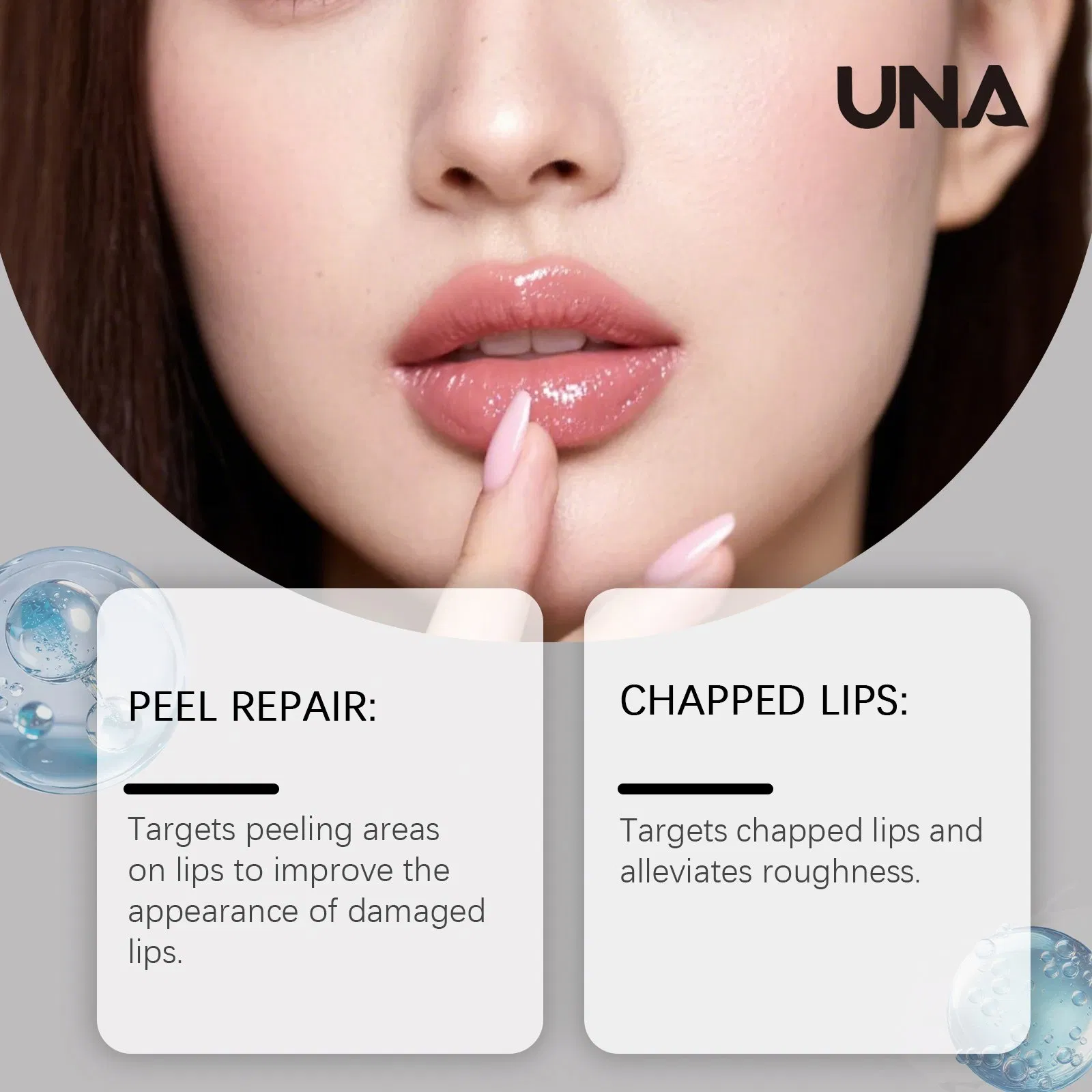 Moisturizing Lip Balm - Daily Gentle Care for Lip Skin, Radiant, Hydrating and Plumping