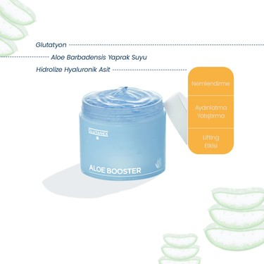 Glutanex Aloe Booster Hyaluronic Acid Rejuvenation Skin Booster Regeneration Repair