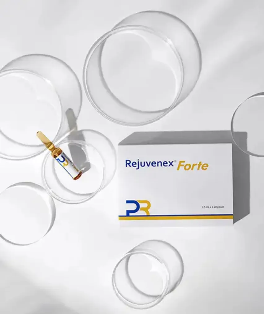 Rejuvenex Forte Pdrn 2.5ml*5vials Tissue Repair Cell Regeneration Reviving Youthful Firm Hydration