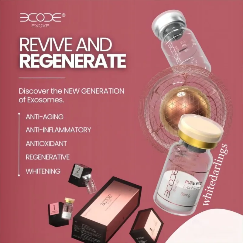 Exoxe Exosome Skin Booster Stem Cell Hair Exosome Powder Rejuvenating Booster