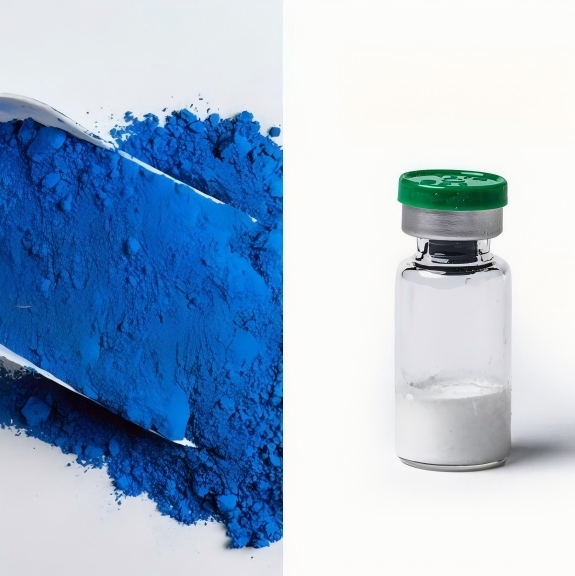 Anti-Aging &amp; Barrier Repair Blue Copper Peptide for Compromised and Mature Skin