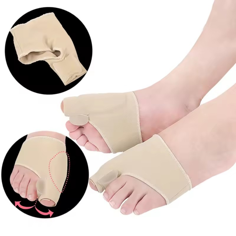 Elastic Woven Spandex Gradual Toe Gentle Repair for Women's Big Toe Reshaping Enhancing Foot Health Toe Spreader