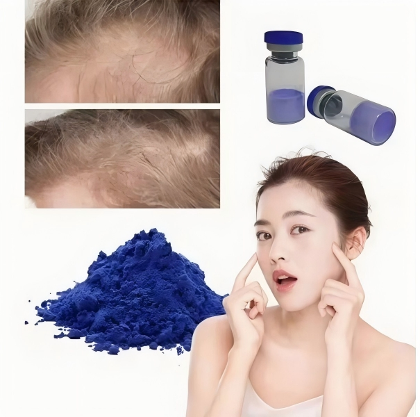 High Purity Ghk-Cu Peptide to Support Skin Barrier and Healthy-Looking Skin