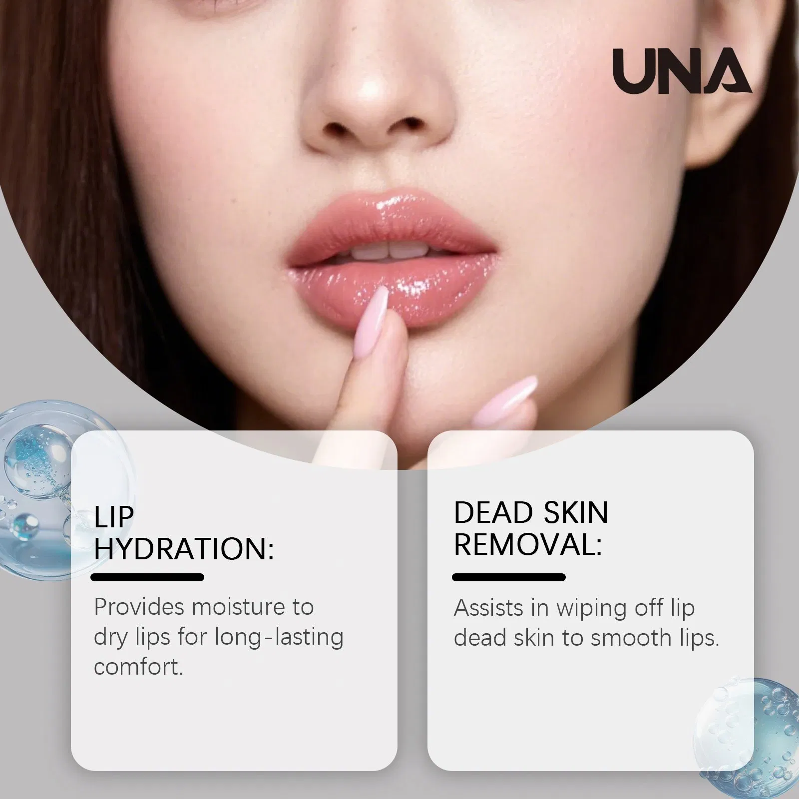 Pumpkin Lip Mask - Cares for Lip Skin, Soft and Moisturizing, Non-Sticky, Hydrating Lip Mask