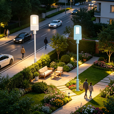 Factory Direct Selling With Good Price High Quality LED Solar Street Lights for Outdoor Road and Street Lighting Applications