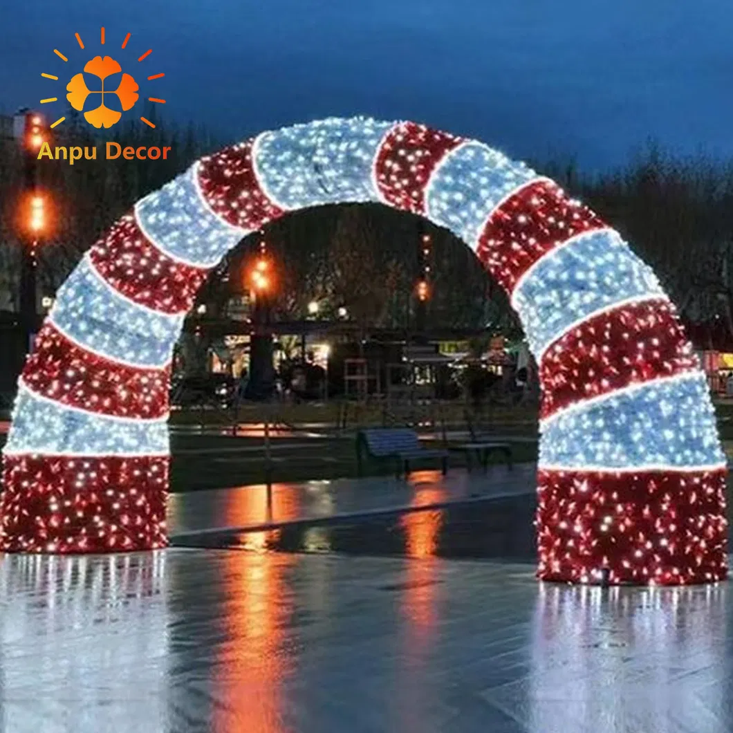 LED Metal Arch Tunnel