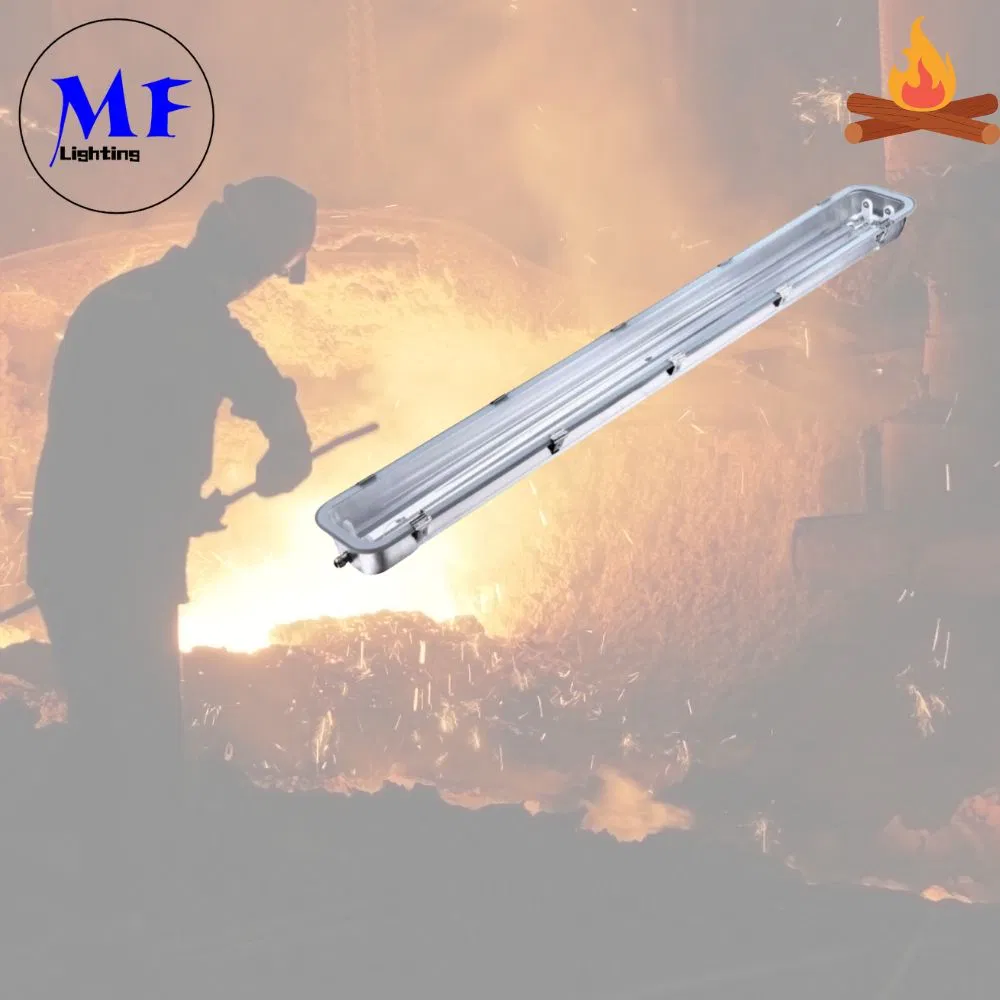 2FT 4FT 5FT IP65 Stainless Steel Aluminum 25W IP66 Ik08 Swimming Pool, Farm, Tunnels, Warehouse, Cold Storage, Seaside Area LED Tri Proof Light