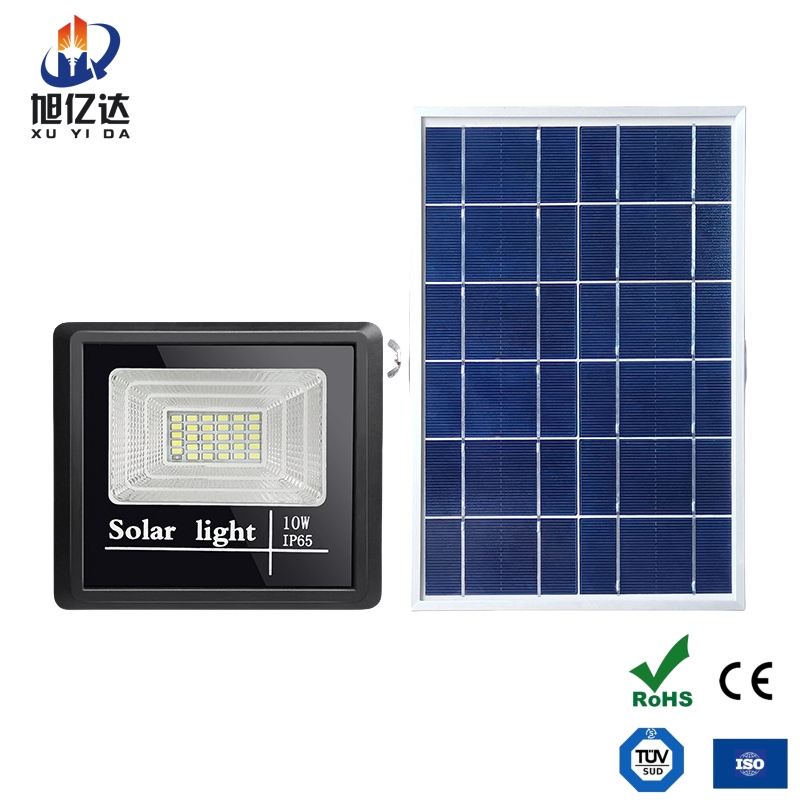 Outdoor IP66 Waterproof 100-400W Solar Flood Light Lamp with Solar Panel
