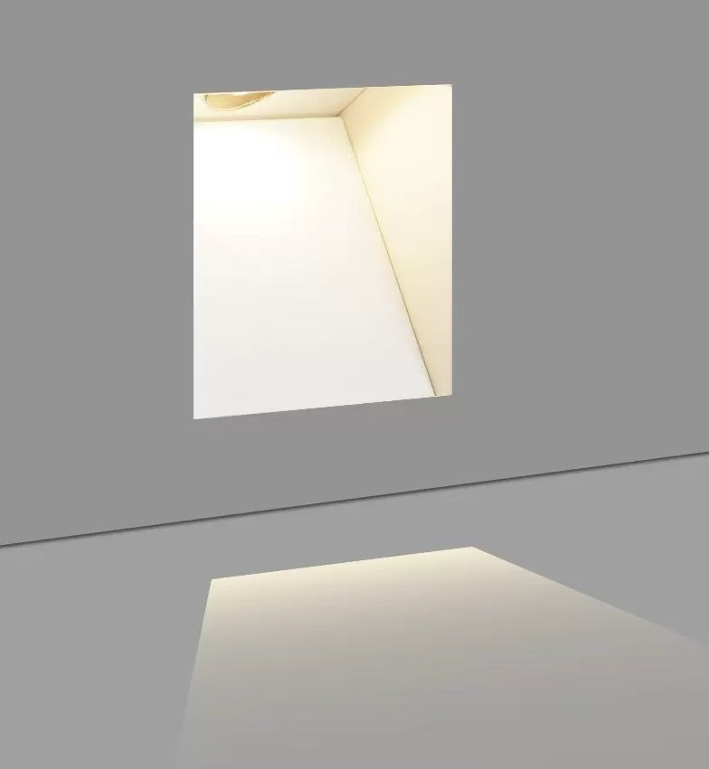 Recessed Bezel-less Stair Light Trimless Indoor Use IP20 With Motion Sensor for Wall Mounted Foot Lamp 3W LED Step Foot Light