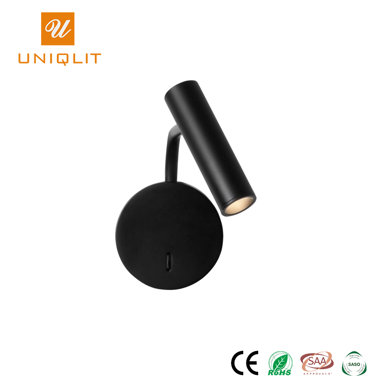 Modern LED Wall Pack Light Sconce Lamp Iron Body for Hotel Guest Room Bedside Living Room Wall Lighting Home Decor