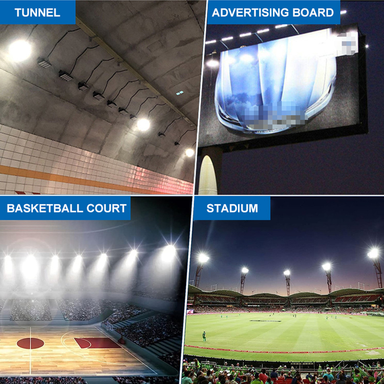 Outdoor Waterproof Ip65 Soccer Stadium Sports Field Stadium Lights 300w 400w 500w 600w High Mast Led Flood Light