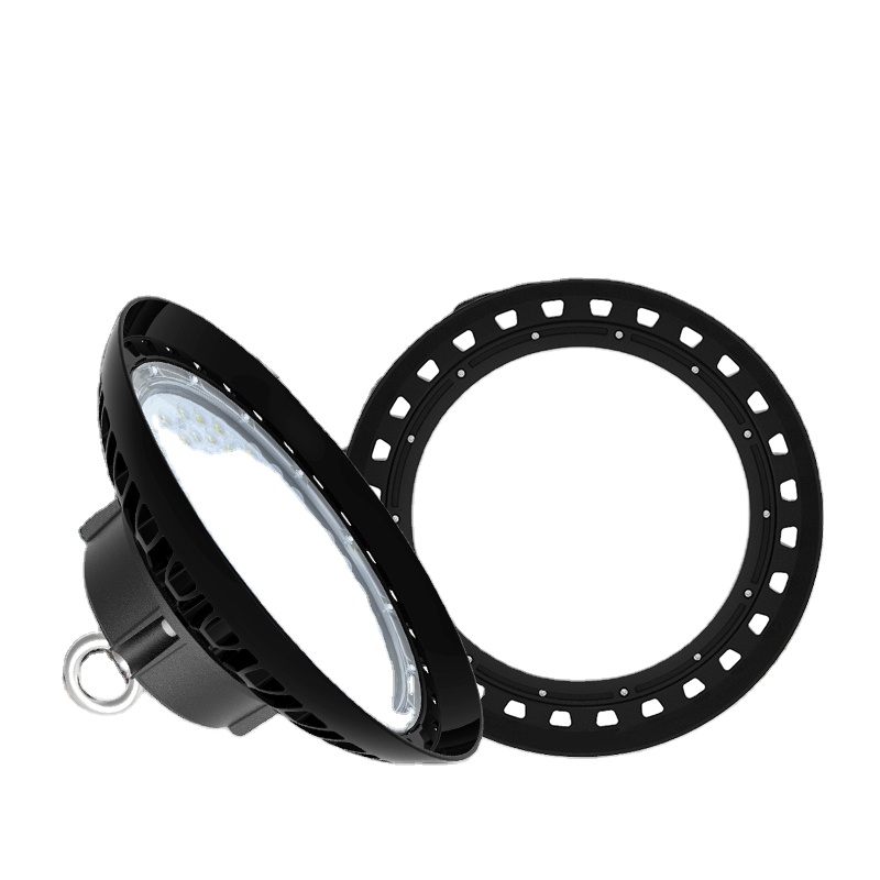American Warehouse 100W 150W 200W 400W UFO LED Garage Canopy Light High Bay for Industry with Aluminum Body IP65 Rating