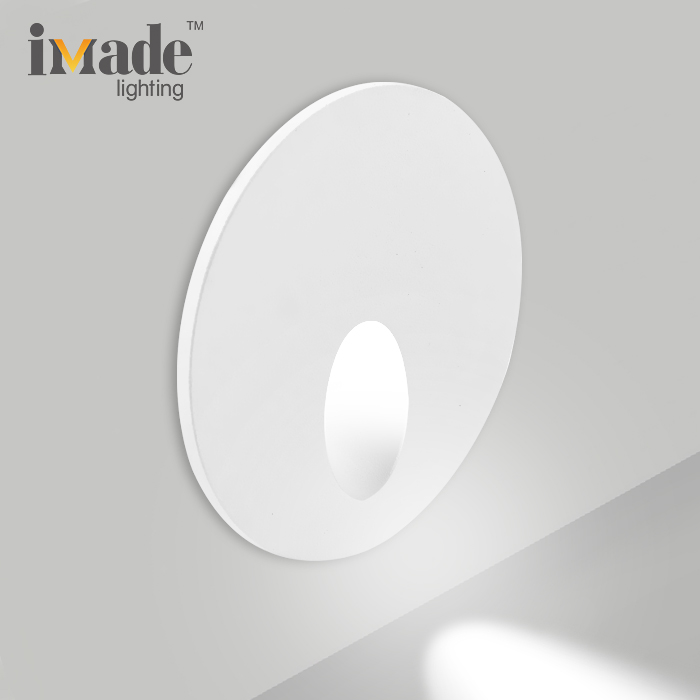 Modern Indoor Stair Mini LED Spot Lights Aluminum Hosing COB Recessed Step Light with Install Accessory
