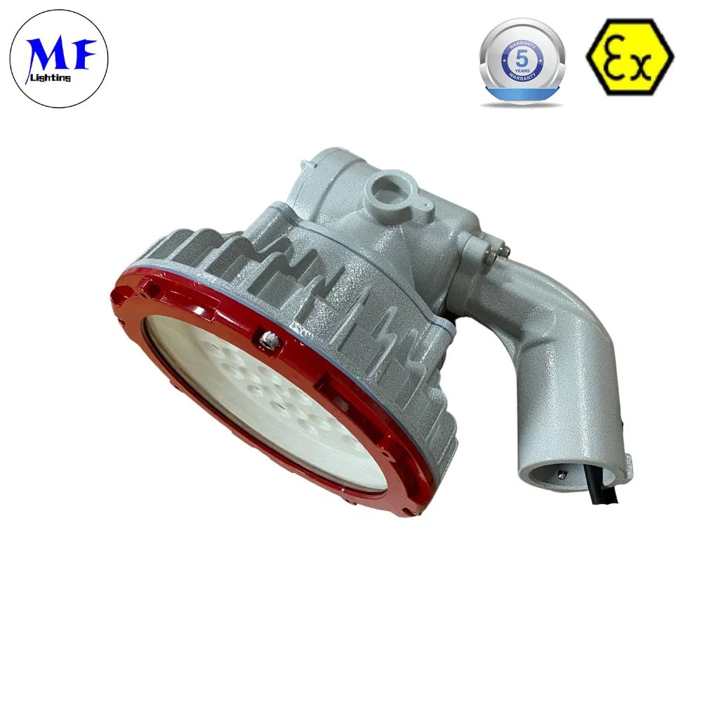 Factory Price IP66 5 Warranty ATEX Certified High Bay Light LED Explosion Proof Light Oil Gas Industry LNG Chemical Plant Marine Aerospace Ocean