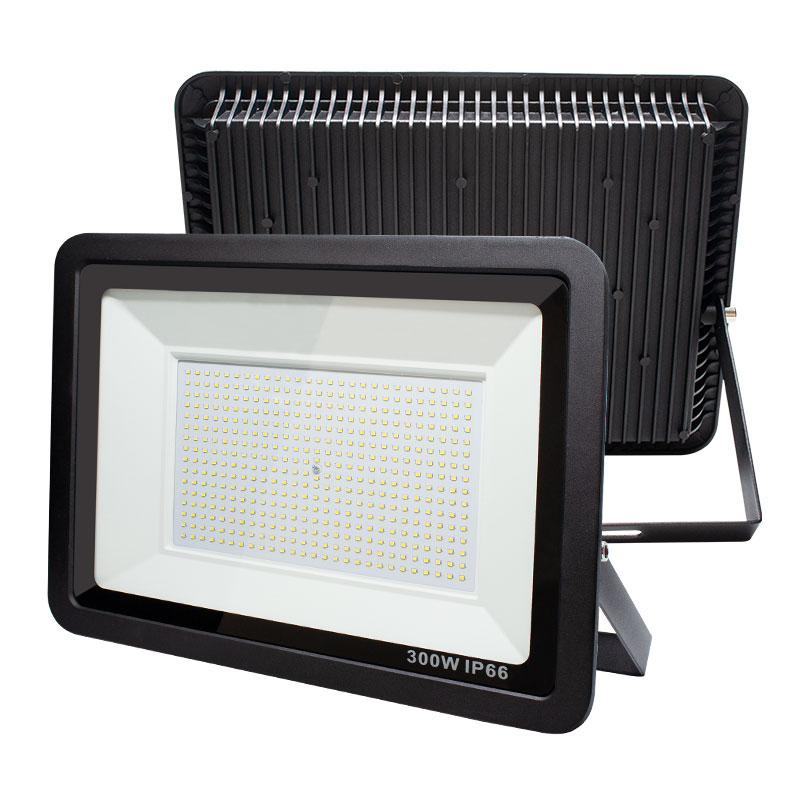 Outdoor IP66 Waterproof AC LED Flood Light 30W-300W Aluminum Body High Bright SMD Pathway Garden Wall Lighting CE RoHS Certified