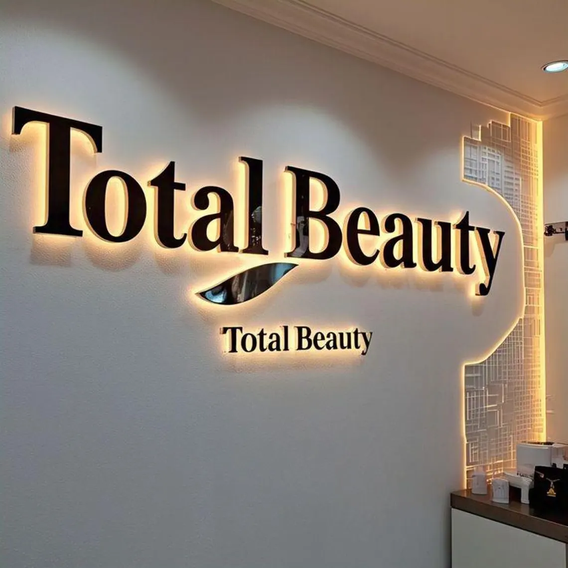 Custom Outdoor Advertising LED Backlit Letter Lights Signage Acrylic Stainless Steel Logo Illuminated Business Alphabet Signs