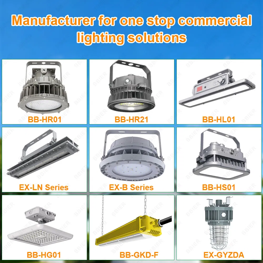 ATEX Explosion Proof Light IP66 Linear Tube Light Emergency LED 40W 80W Hazardous Area Oil and Gas Filed Lighting Zone 1 Zone 2