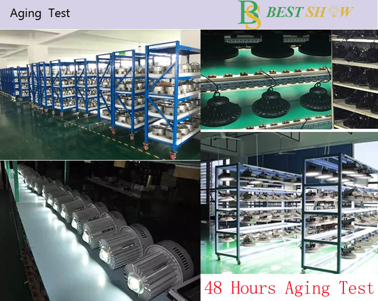 Warehouse Lamp Installation