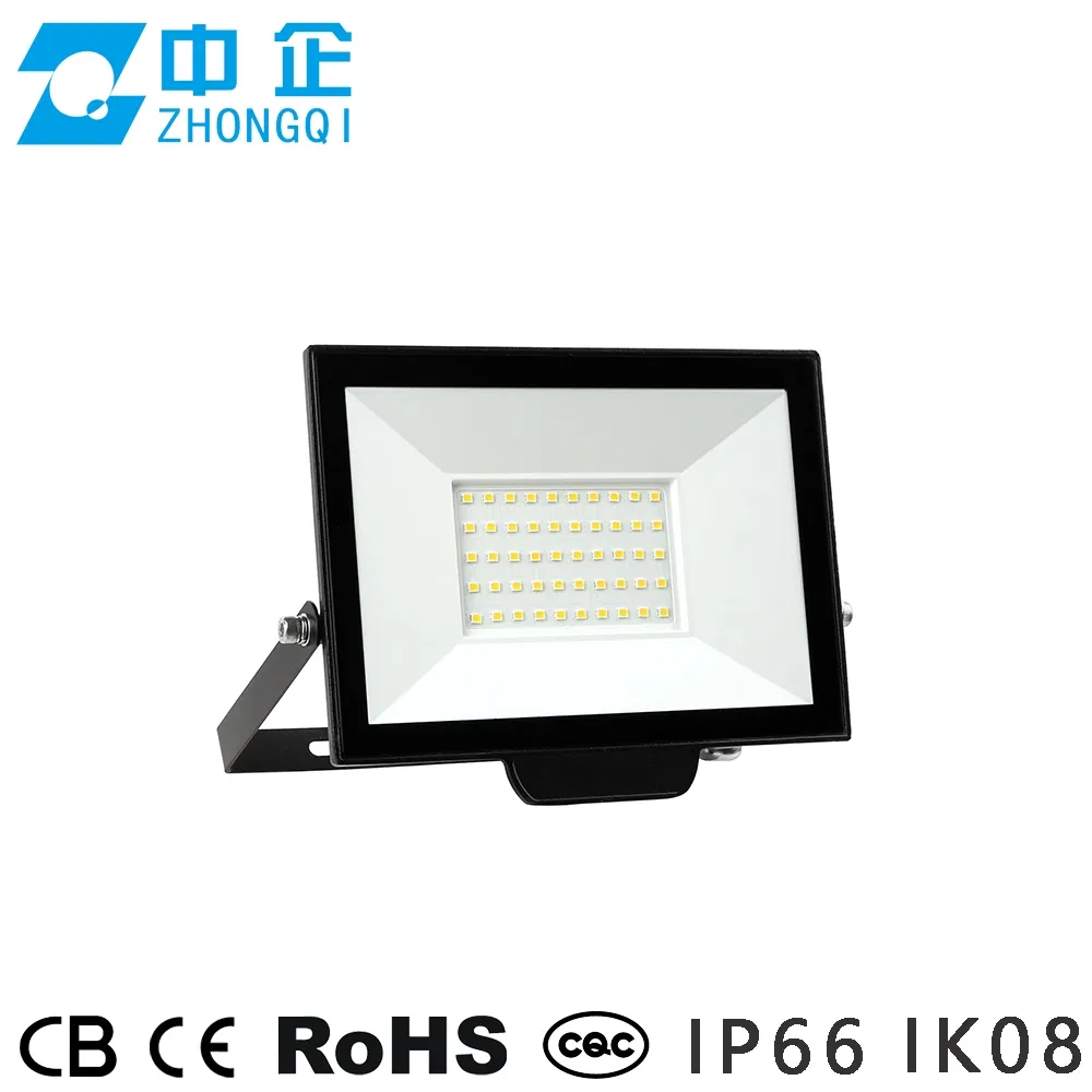 LED Flood Light IP66 130lm/W 3000K Ik09 Toolless High Lumen Anti-Glare Quality Waterproof Dali Dimmable Sensor 5 Years Warranty OEM ODM 10W 20W 30W CE
