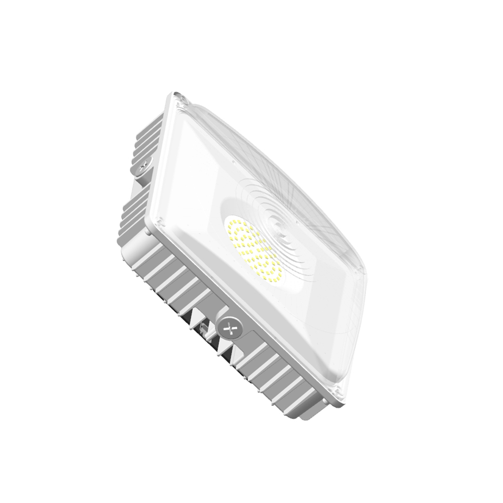 5-Year Warranty LED Canopy Lights 70W AC100-277V 8750Lumens Waterproof IP65 Canopy LED Light Square Led Canopy Light Fixture