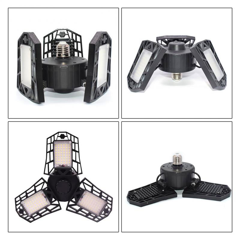 Led Ceiling Fan Light Garage Led Light Led Low Bay Light Warehouse Waterproof IP65 Indoor Outdoor