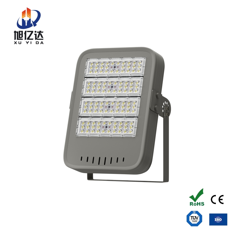IP67 High Power Stadium Sports Field Football Field Tunnel Tennis Court Aluminum Alloy 25-30m 200W 400W LED Flood High Mast Light