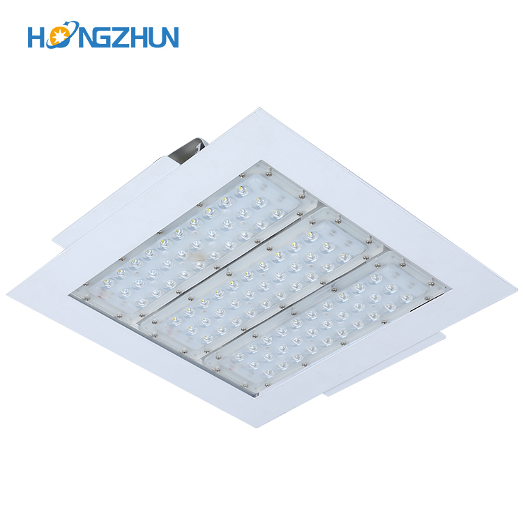 Hot Sell High Brightness Gas Station Lighting Aluminum Waterproof 50w 100w 150w 200w 250w 300w AC Flood Light Led Canopy Light
