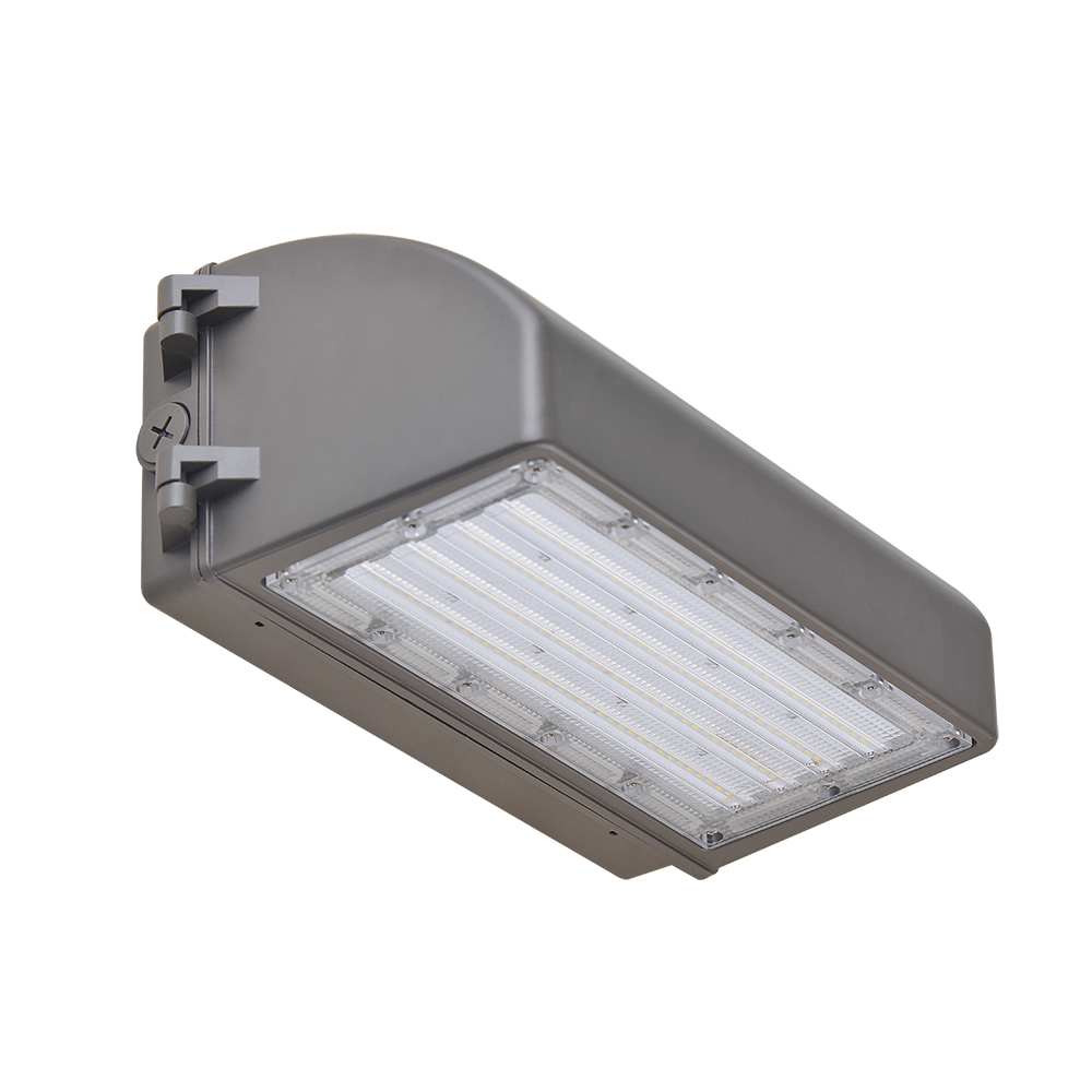 Outdoor 80W Full Cutoff LED Wall Pack Light 150lm/w 120deg IP65 5000K