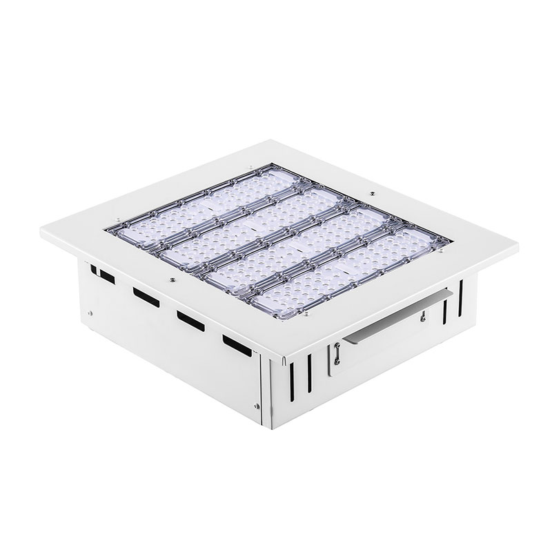 100w 150w 200w Surface Recessed Mount Ceiling Installation Gas Station Led Canopy Light