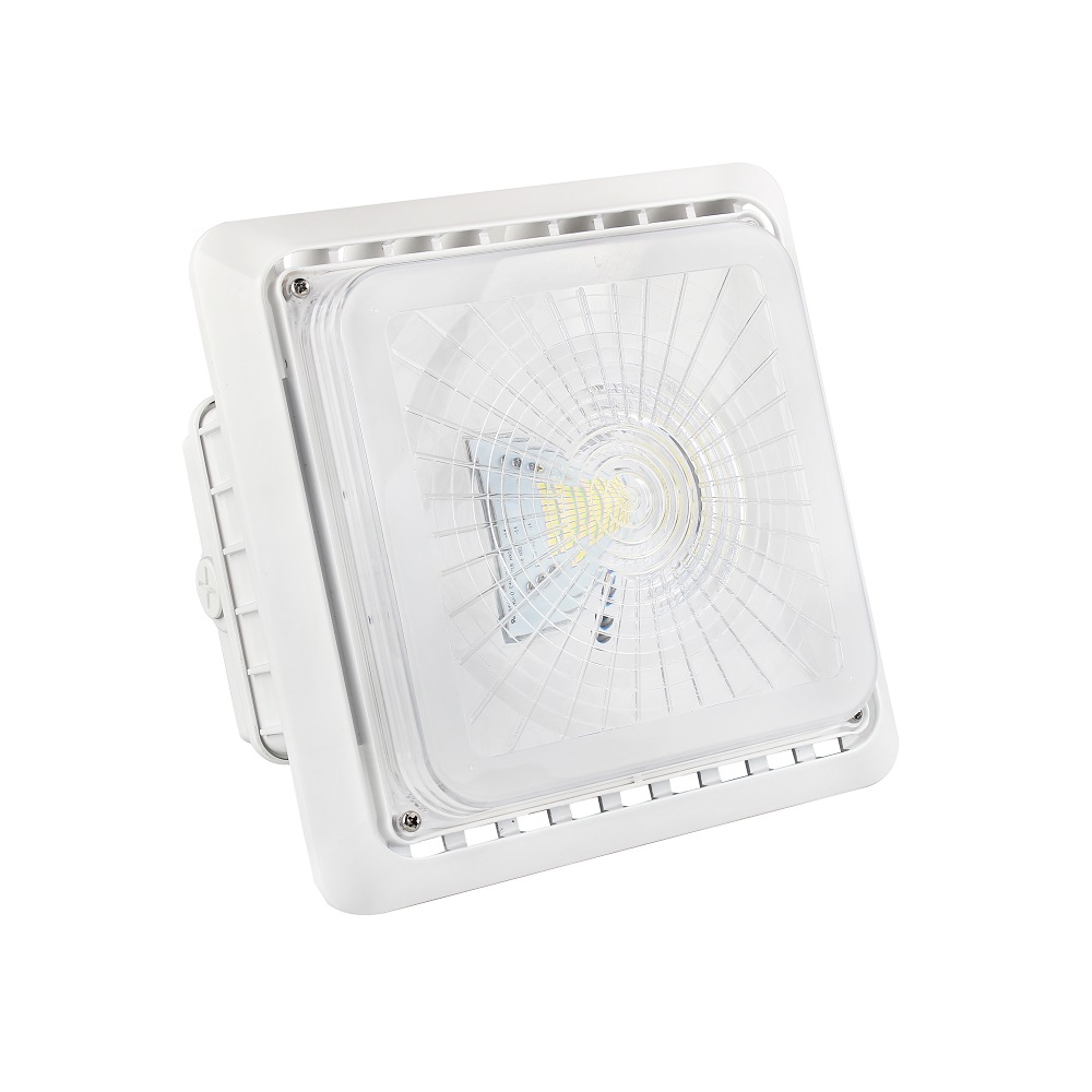 Stock Fast Shipping Led Canopy Light 40w 55w Supermarket Warehouse Light Petrol Gas Station