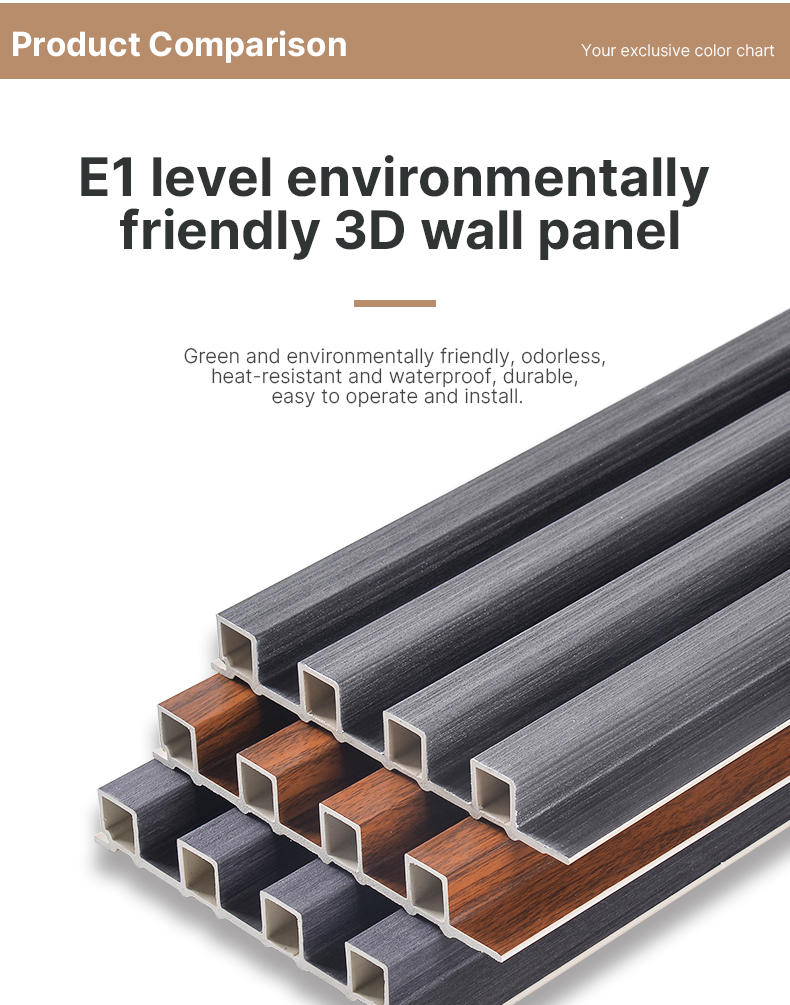 WPC wall panel interior design