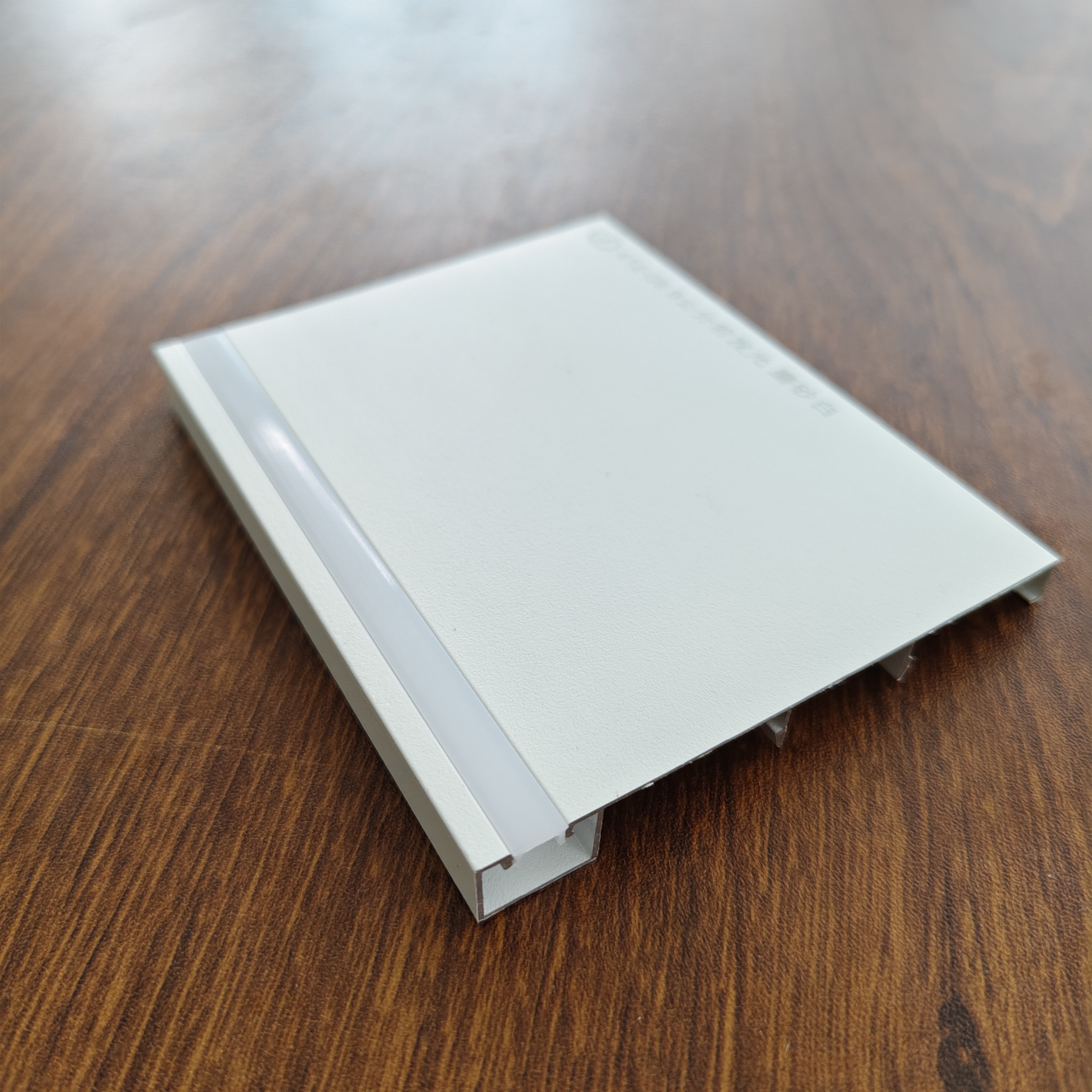Wall Mount Modern Matt White Aluminum LED Skirting Board Moulding Light With PVC Baseboard Lighting Channel System